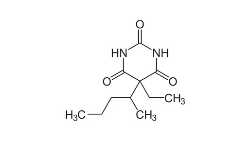 pentobarbital struktur wikipedia