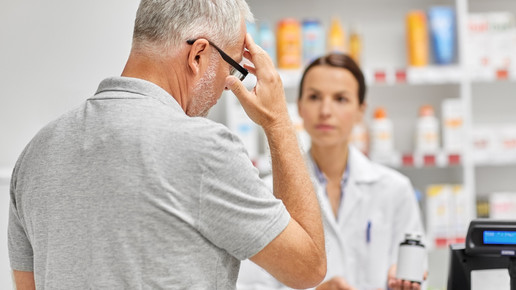 Foto: Ein Beratungsgespräch im Handverkauf.