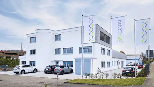 Firmengebäude von BioCopy von außen