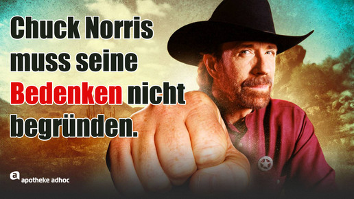 chuck norris bedenken