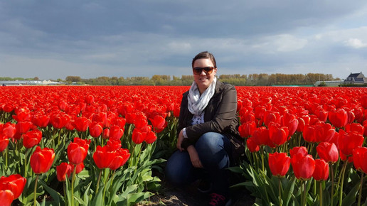 Linda Sahmel in Holland