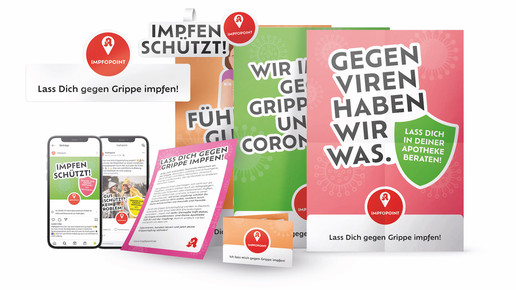 Grippeimpfungen: Plakate für Apotheken