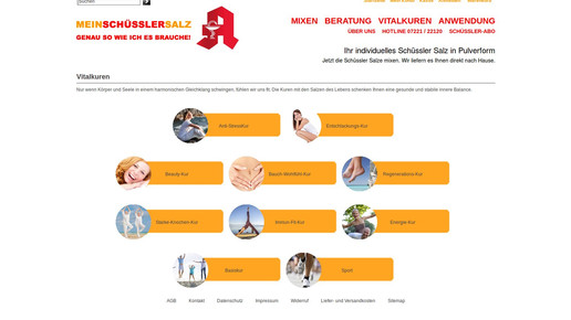 meineschuesslersalze screenshot