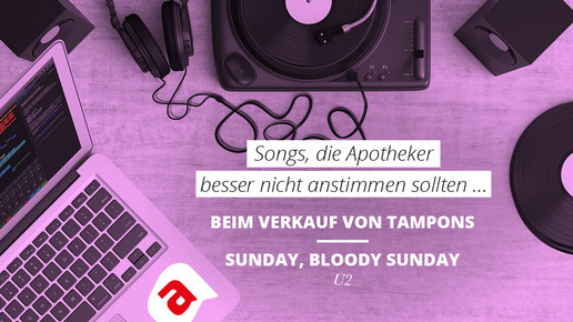 Apotheker-Songs Tampons Sunday aa