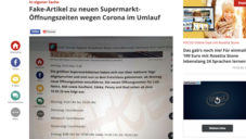 Fake-News zum Coronavirus