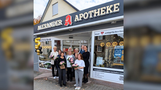 50 Jahre Apotheke: „Mein Team ist alles für mich!“