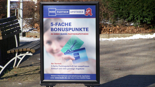 budni apo aufsteller aa