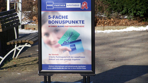 budni apo aufsteller aa