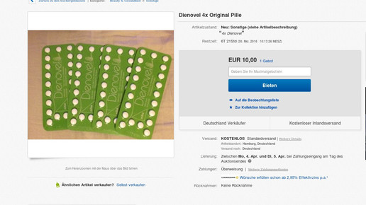 160323 dienovel ebay screenshot