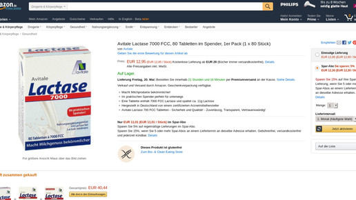 160519 avitale lactase amazon screenshot