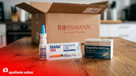 Montage zeigt Insulin von Isana