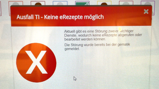 TI-Ausfälle: Versorgungsauftrag in Gefahr