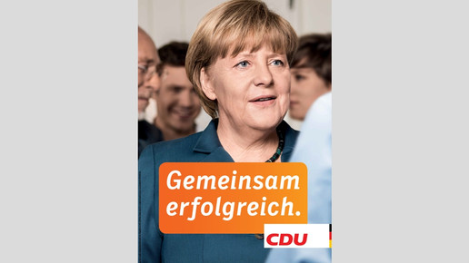 cdu wahlkampf merkel