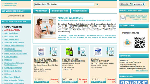 medikamenteperklick screenshot