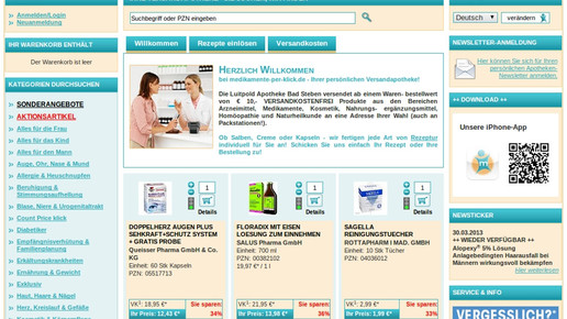 medikamenteperklick screenshot