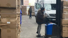 Schiffsladung mit Laientests