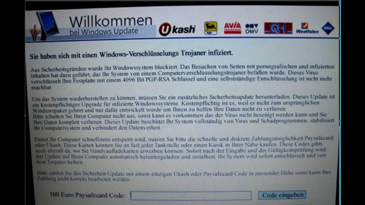 virus erpressung bildschirm vsa