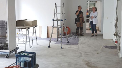 Ferber-Apotheke Gera Umbau innen Ferber Apotheke