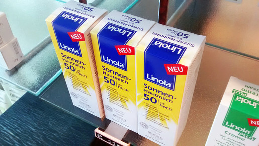 linola sonnencreme sonnenschutz aa