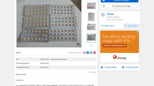 monostep ebay kleinanzeigen screenshot