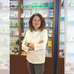 Apothekerin Johanna Haag in ihrer Apotheke.