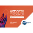 WINAPO® ux: Ein Touch – und so viel Komfort