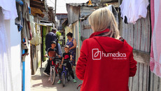 Humedica-Helferin in Rumänien