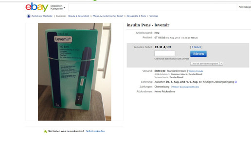 ebay levemir 130729