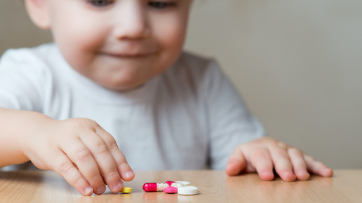 Vergiftungen durch Medikamente bei Kindern