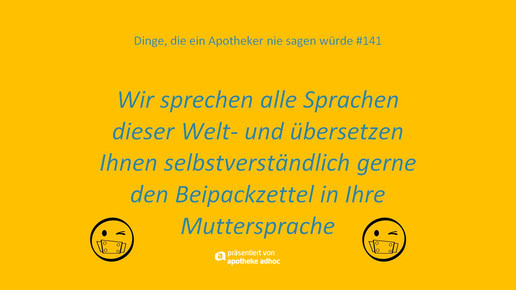 dinge die ein apotheker nie sagen wuerde 141 ddeansw