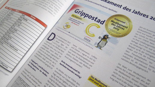 grippostad medikament des jahres aa