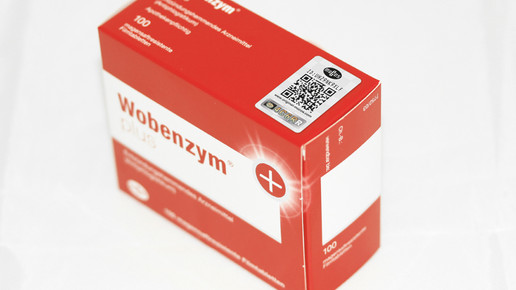 Wobenzym mit tesa Prio Spot R