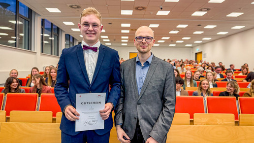 Dr. Hannes Müller würdigte Jan Wiegartz 