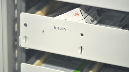 Insulin schublade aa