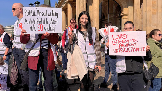 Eindrücke vom Apothekenprotest in Hannover