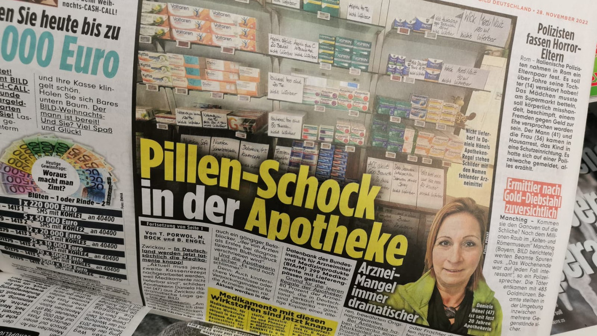 Bild sammelt Lieferengpässe | APOTHEKE ADHOC