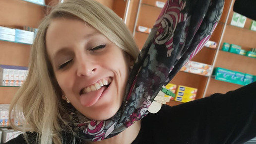 Selfie aus der Apotheke