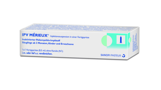 ipv merieux poliomyelitis sanofi