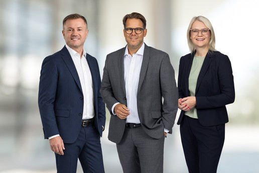Sebastian Kropp, Dr. Sven Simons und Dr. Christina Froböse