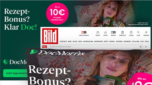 DocMorris-Bonus flutet Bild.de