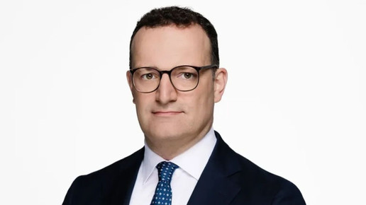 Portrait von Jens Spahn im Anzug