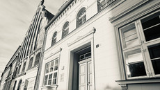 Außenansicht der Alten Apotheke Greifswald.