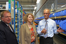 NL Meerane Besuch Politik low