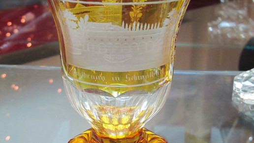 exponat glas apomuseum bad schwalbach