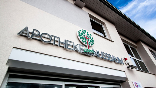 schriftzug apo zum nussbaum