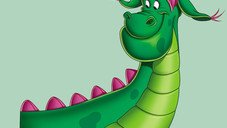 Das Schmunzelmonster und die alte Dame