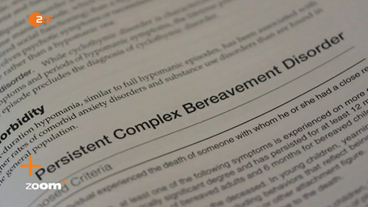 bereavement disorder zdf screenshot