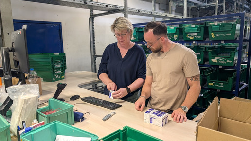Julia Kahle-Hausmann (SPD) bei der Noweda