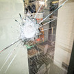 eingeworfenes Schaufenster