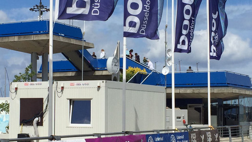 vomex boot duesseldorf banner klinge